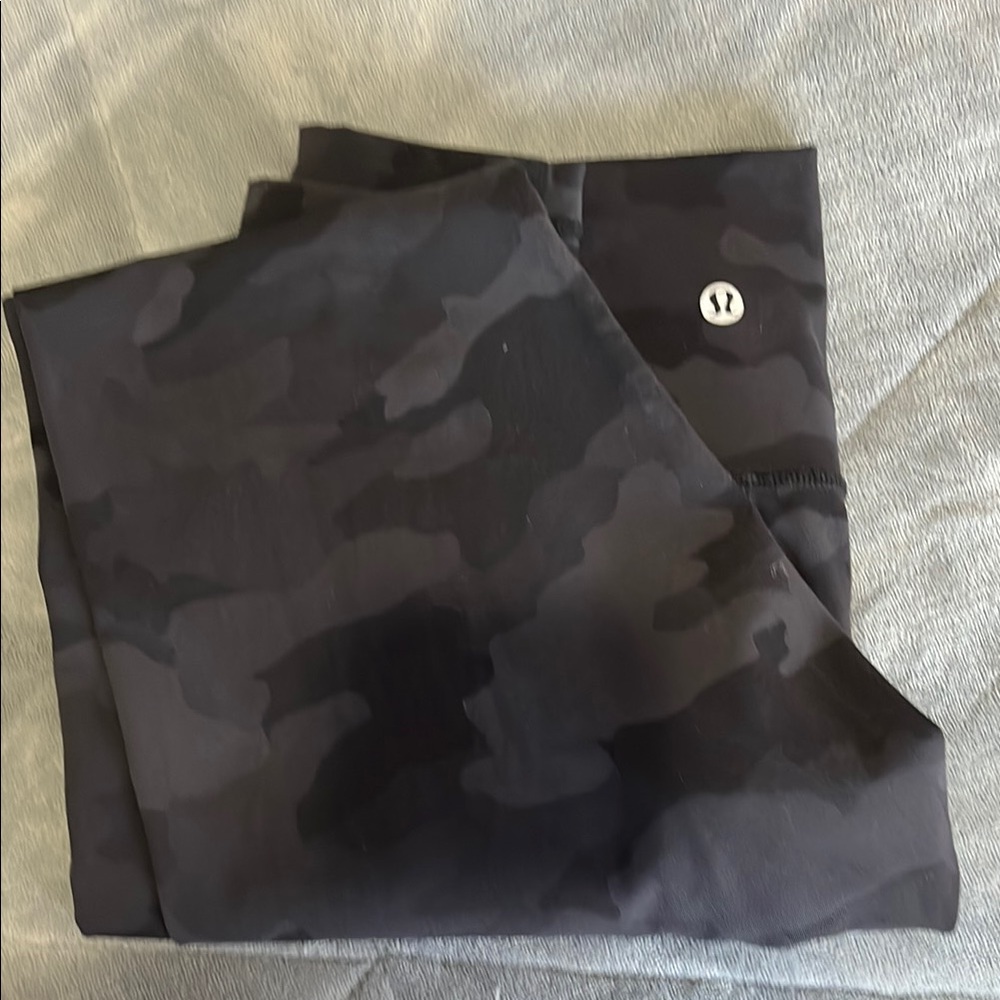 Lululemon Dark Camo Leggings